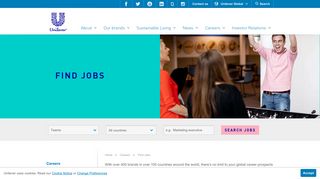 Find jobs | Careers | Unilever global company website