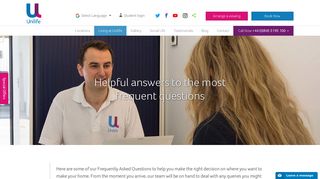 Frequently Asked Questions | Unilife Student Accommodation