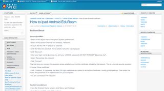 How to ipad Android EduRoam (HOW-TO, Tutorial ... - UNIMAS Wiki
