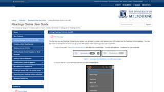 Linking Readings Online in the LMS - Readings Online User Guide ...