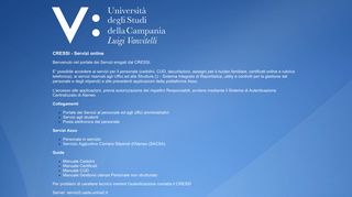 Universita' degli Studi della Campania 