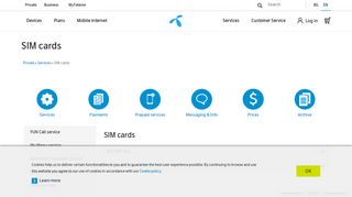 SIM cards | Telenor
