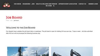 Job Board | International Union of Operating Engineers Local No. 955