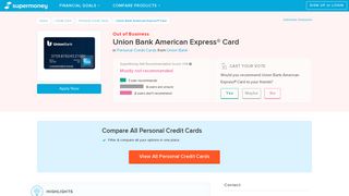 Union Bank American Express® Card Reviews - Personal Credit ...