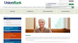 Careers - Union Bank