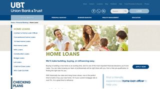 Home Loans | Union Bank & Trust