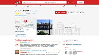 Union Bank - 12 Reviews - Banks & Credit Unions - 20 E Carrillo St ...
