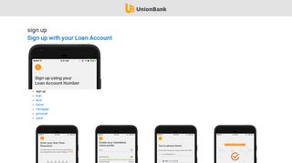 sign up | Unionbank Online FAQ Page