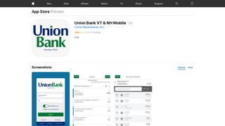 Union Bank VT & NH Mobile on the App Store - iTunes - Apple