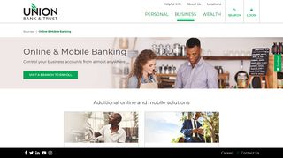 Business Online Banking | Mobile Banking | Union Bank & Trust