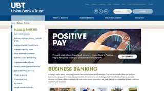 Business Banking | Union Bank & Trust