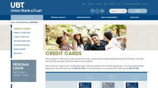 Credit Cards | Union Bank & Trust