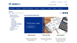 Your Account & Services - Business - Union Gas