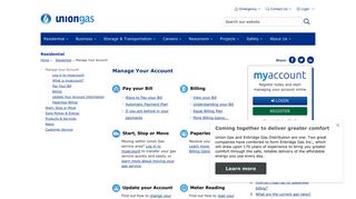 Manage Your Account - Residential - Union Gas