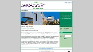 Union Home Mortgage Corp,, Wholesale
