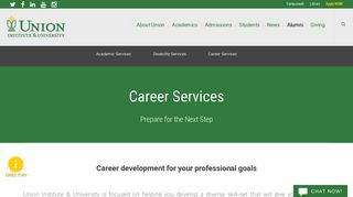 Career Services | Union Institute & University