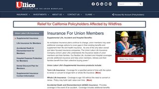Union Labor Life - Supplemental Insurance - Ullico