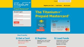 Titanium+® | Prepaid Card