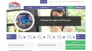 Credit Card - State Department Federal Credit Union
