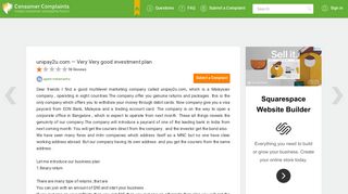 unipay2u.com — Very Very good investment plan