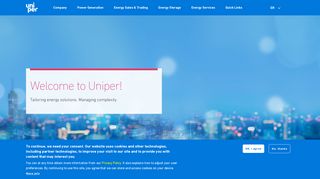 Uniper: Homepage