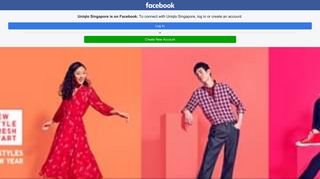 Uniqlo Singapore - Home | Facebook - Facebook Touch
