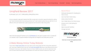 UniqPaid Review 2017 - One Of The Best Paying GPT Websites