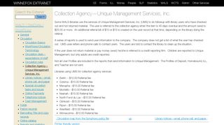 Collection Agency—Unique Management Services, Inc. | Winnefox ...