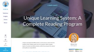 Unique Learning System: A Complete Reading Program | n2y