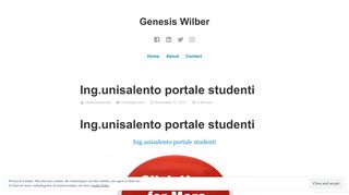 Ing.unisalento portale studenti – Genesis Wilber