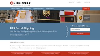 UPS Shipping - Unishippers