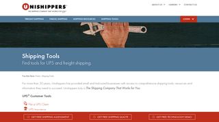 Shipping Tools - Unishippers
