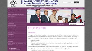 Other Services - Shivaji University