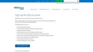 My Account – UniSource Energy Services