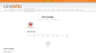 Air-Canada - Unisync