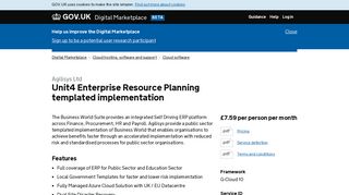 Unit4 Enterprise Resource Planning templated implementation ...