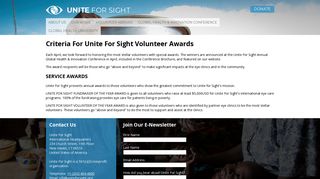 Welcome To Unite For Sight's Global Impact Corps - Criteria For Unite ...