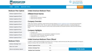 United American Medicare Plans - Call 1-(855)-MEDIGAP