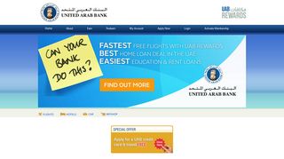 The Ultimate Loyalty Program from United Arab Bank | Airline | Hotel ...