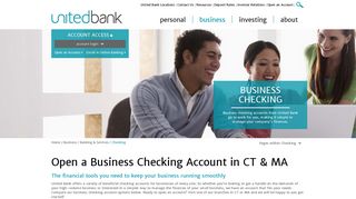 Business Checking | CT & MA Business Checking ... - United Bank