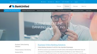 Online Business Banking Solutions - BankUnited