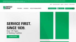United Bank | Personal Banking, Business Banking, Investments