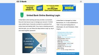United Bank Online Banking Login - CC Bank