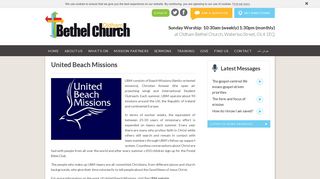 United Beach Missions | Oldham Bethel Church