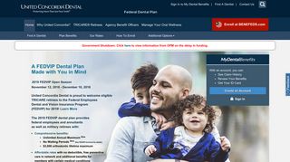 FEDVIP Federal Dental plan | United Concordia Dental