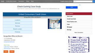 United Consumers Credit Union - Independence, MO