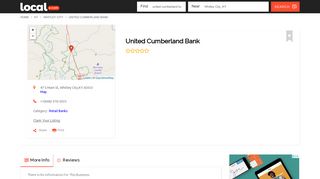 Whitley City, KY united cumberland bank | Find united cumberland ...