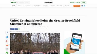 United Driving School joins the Greater Brookfield Chamber of ... - Patch