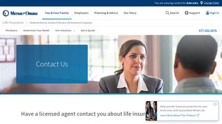 Life Insurance: Contact | Mutual of Omaha
