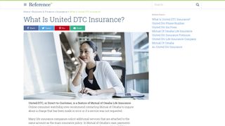 What Is United DTC Insurance? | Reference.com